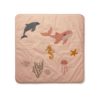 LIEWOOD Glenn Baby Activity Floor Playmat, Sea Creature Rose Mix