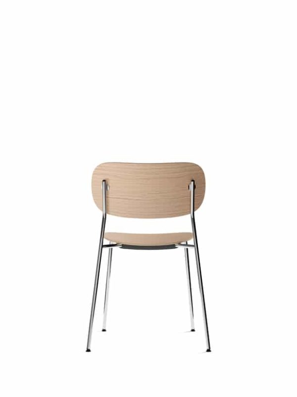 PRE-ORDER | AUDO CPH (Ex MENU) Co Dining Chair, Chrome/Natural Oak