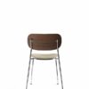 PRE-ORDER | AUDO CPH (Ex MENU) Co Dining Chair, Chrome/Dark Stained Oak/Boucle 02