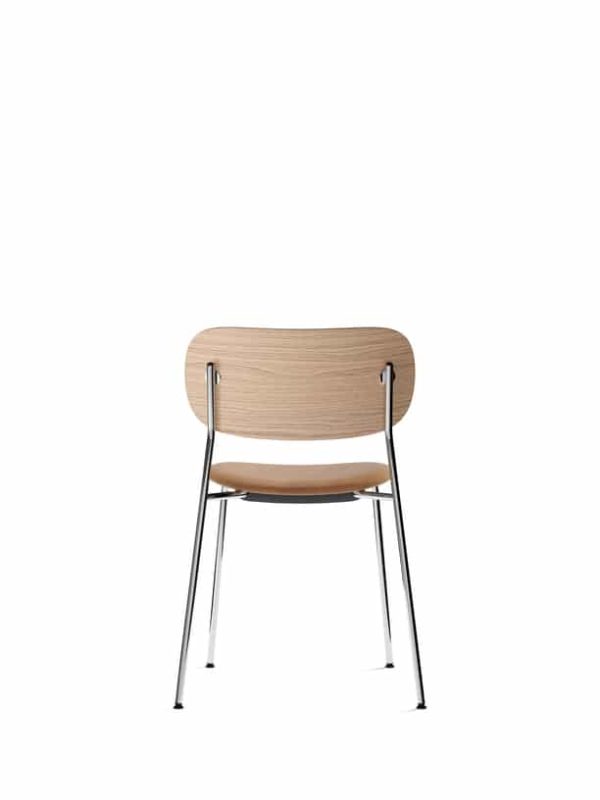 PRE-ORDER | AUDO CPH (Ex MENU) Co Dining Chair, Chrome/Dark Stained Oak/Boucle 02