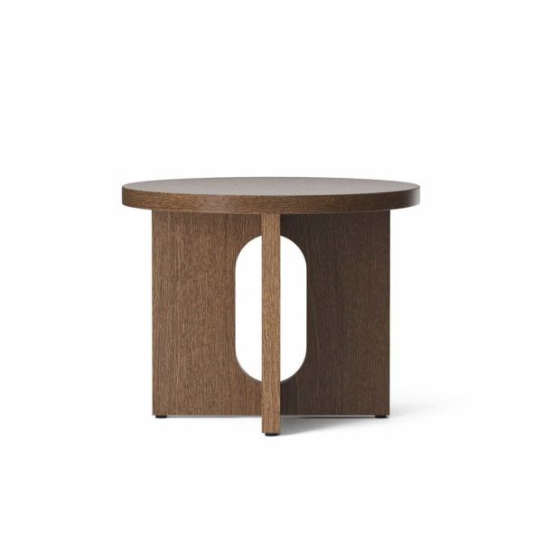 PRE-ORDER | AUDO CPH (Ex MENU) Androgyne Side Table 50cm, Dark Stained Oak