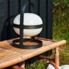 ROSENDAHL Soft Spot Portable Solar Lamp H18.5cm, Black