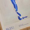 THE POSTER CLUB Lucrecia Rey Caro, Bleu, Poster Art Print, 2 Sizes