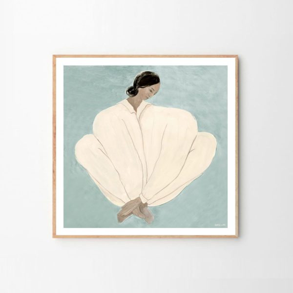 THE POSTER CLUB Sofia Lind, Meet Me At Jaures, Poster Art Print, 2 Sizes