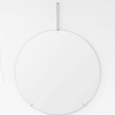 MOEBE Wall Mirror, 70cm, White