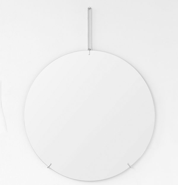 MOEBE Wall Mirror, 70cm, White