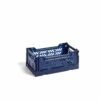 HAY Colour Storage Crate, Navy, Small