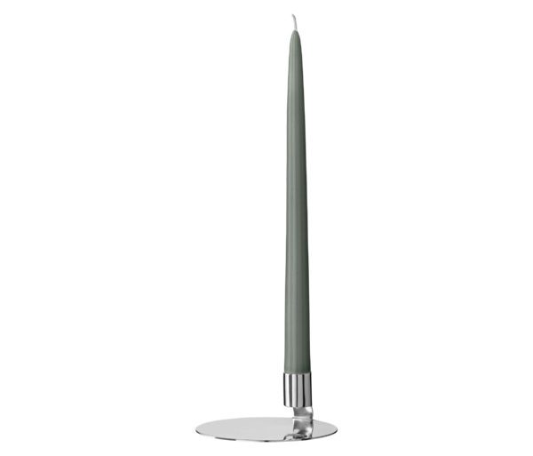 AYTM Lux Taper Candles, Dusty Green (Set of 4)