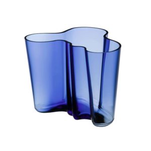IITTALA Alvar Aalto Vase, H16cm, Ultramarine Blue