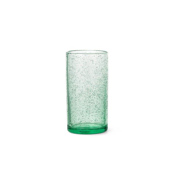 ferm LIVING Oli Water Glass Tall, Recycled Glass