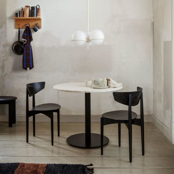 PRE-ORDER | ferm LIVING Mineral Dining Table, Bianco Curia