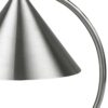 ferm LIVING Meridian Table Lamp, Portable, Brushed Steel