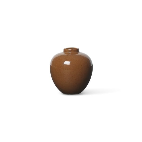 ferm LIVING Ary Mini Vase, Small, H7.5cm, Soil