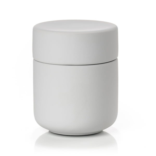 ZONE DENMARK Ume Container/Jar with Lid, H10cm, Soft Grey