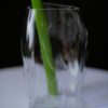 NEW WORKS Blaehr Vase Small, Smoked Green Glass