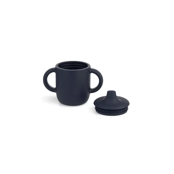 LIEWOOD Neil Sippy Cup, Midnight Navy