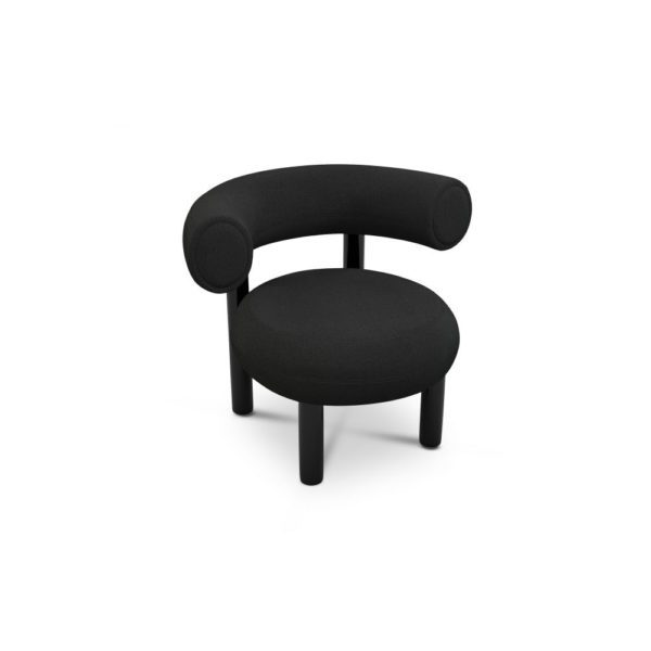 PRE-ORDER | Tom Dixon Fat Lounge Chair, Hallingdal Black