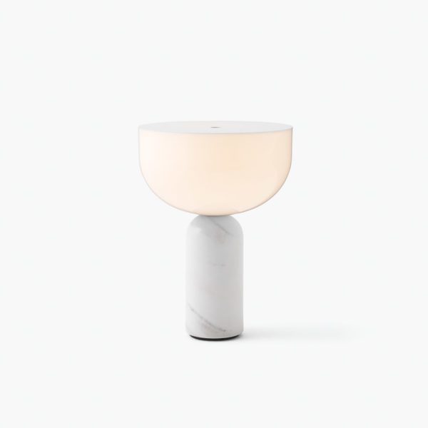 NEW WORKS Kizu Portable Table Lamp, Gris du Marais