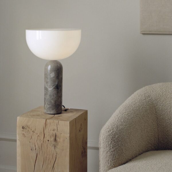 NEW WORKS Kizu Table Lamp, Gris du Marais