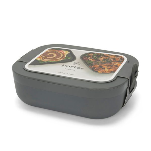 W&P PORTER Lunch Box, Charcoal