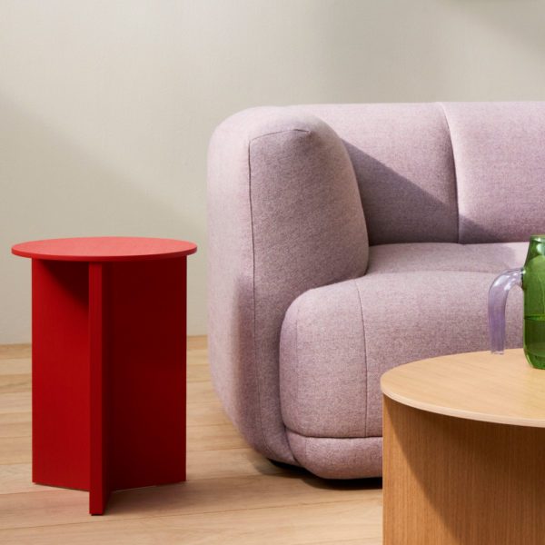 PRE-ORDER | HAY Slit Side Table High, Candy Red