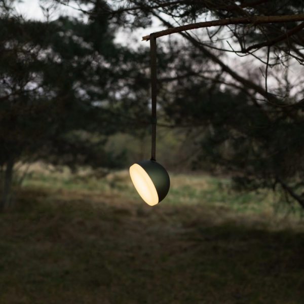 NEW WORKS Sphere Portable Lamp, Warm Grey