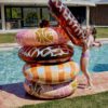 POOL BUOY Frivolous Fran Inflatable Kiddie Pool Ring, 60cm, Floral