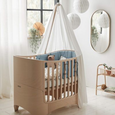 LEANDER Classic Cot Canopy, Misty Blue