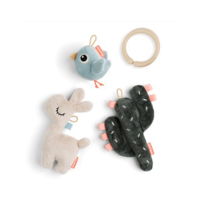 DONE BY DEER Tiny Sensory Toy Set, Lalee, Multi Colour Mix