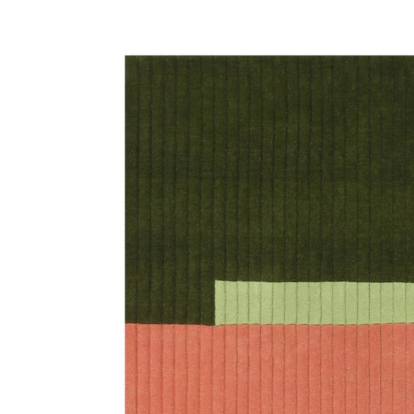 PRE-ORDER | FINARTE Pear Rug, Green, 160x200cm