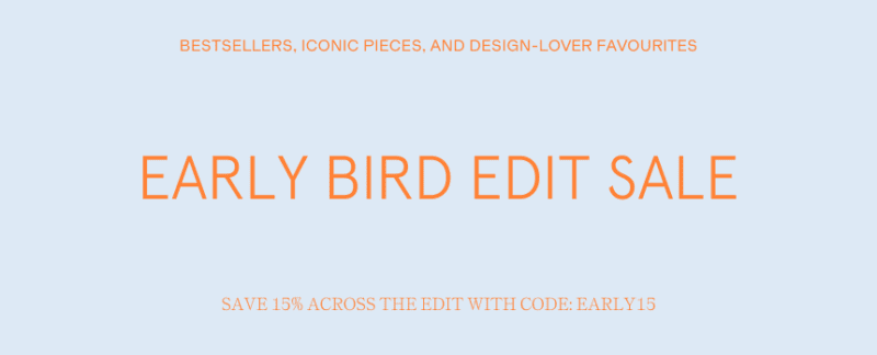 Early Bird Edit - Category Banner