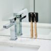 TOOLETRIES The George Toothbrush Rack/Holder, Charcoal