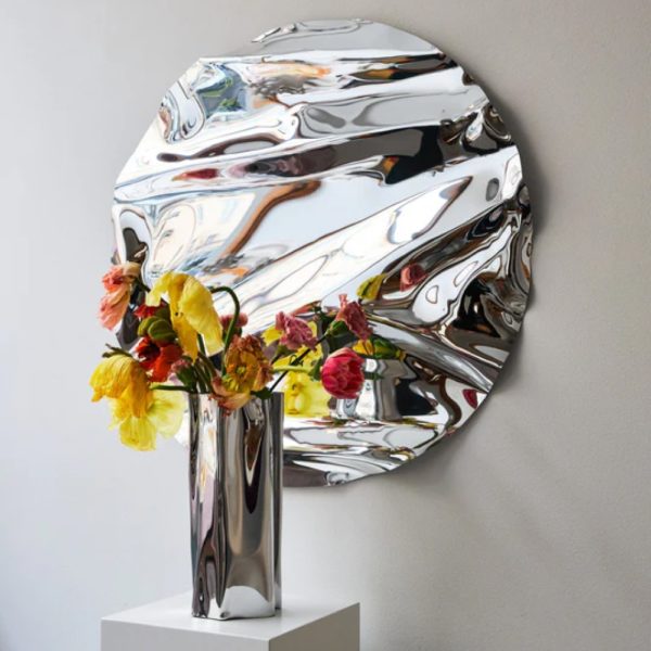 PRE-ORDER | CAIA LEIFSDOTTER Round Psychedelic Mirror/Wall Sculpture – 3 Sizes