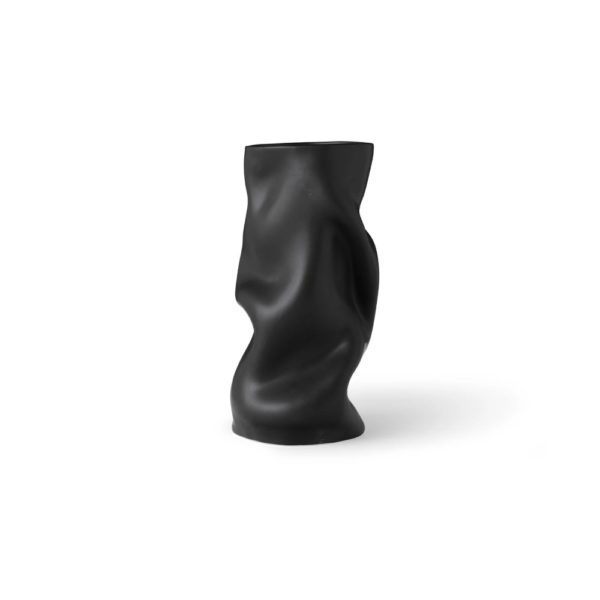 AUDO CPH (ex MENU) Collapse Vase, H30cm, Black
