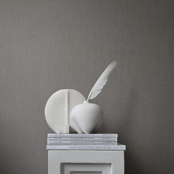 101 COPENHAGEN Sumo Vase Petit, H15cm, Bone White