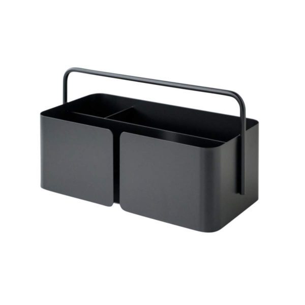 DESIGNSTUFF The Carry All Caddy And Storage Box, Black