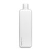 Memobottle slim stainless steel water bottle in white