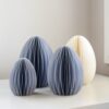 NORDIC ROOMS Standing Easter Egg, Dusty Blue – 3 Sizes