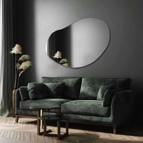 PRE-ORDER | GIERA DESIGN Plama no. 3 LED Frameless Mirror, 94x120cm