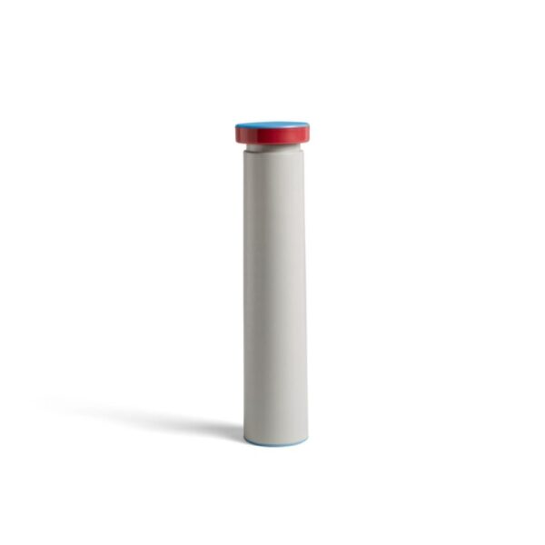 HAY Salt and Pepper Grinder Large in Light Grey on a white background