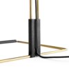 HAY Matin Table Lamp, Small, White/Polished Brass