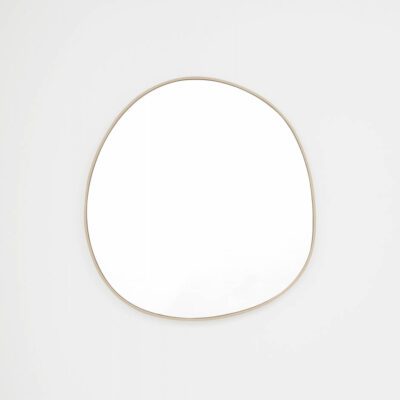 MIDDLE OF NOWHERE Organic Mirror, 90x95cm, Sand