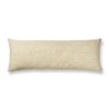 ferm LIVING Nettle Cushion, Natural, Long on white background