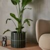 ferm LIVING Pillar Plant Pot, Dark Green