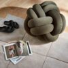 PRE-ORDER | DESIGN HOUSE STOCKHOLM Knot Floor Cushion, Forest Green- 2 Sizes