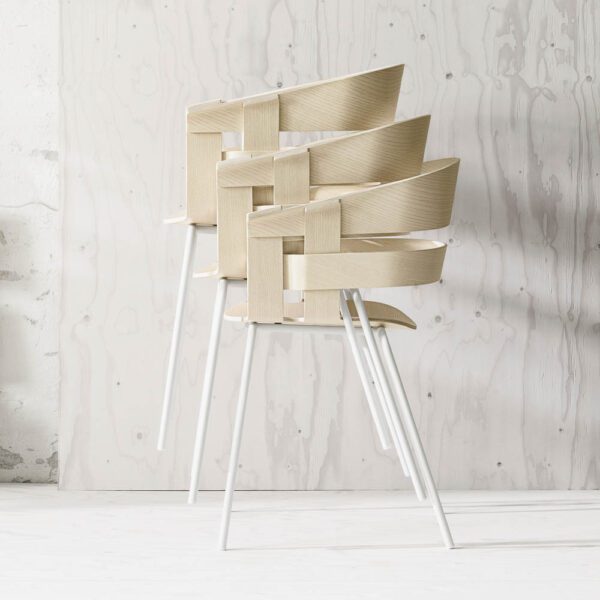 PRE-ORDER | DESIGN HOUSE STOCKHOLM Wick Chair Swivel, Black/Grey