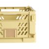 DESIGNSTUFF Slant Collapsible Crate, L, 50x33cm, Straw