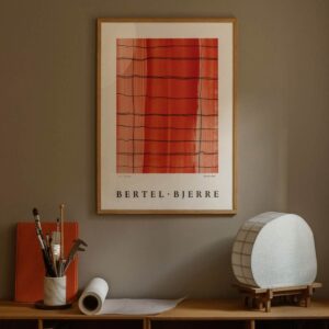 THE POSTER CLUB Bertel Bjerre, Grid 02 Poster Art Print, 50x70cm