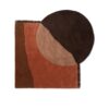 PRE-ORDER | ferm LIVING View Tufted Rug, Red Brown