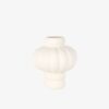 LOUISE ROE Ceramic Balloon Vase 02, Raw White
